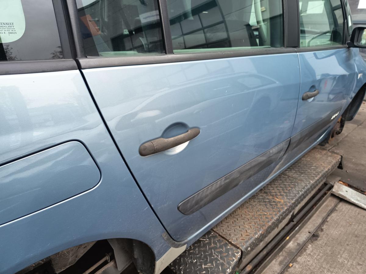 Renault Espace IV JK0/JK1 Bj 2003 original Tür hinten rechts Beifahrer BlueTed47