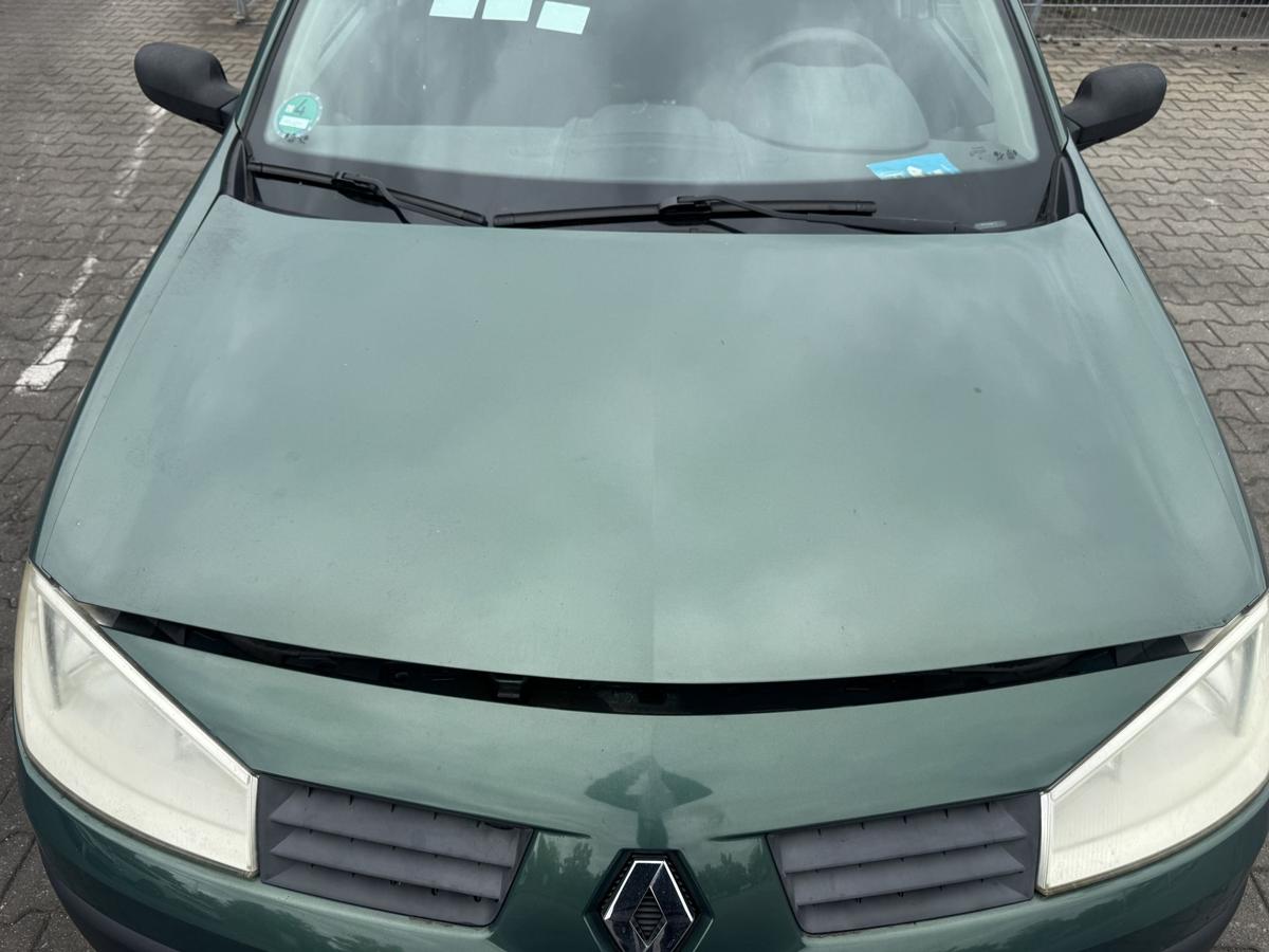 Renault Megane 2 original Motorhaube D96 Vert Giverny Metallic Bj.2004