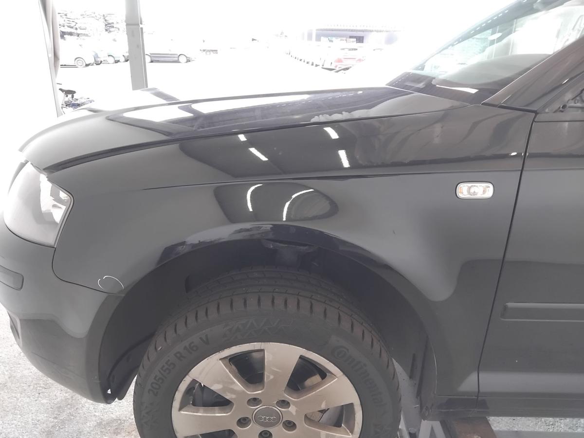 Audi A3 8P original Kotflügel vorn links LZ9Y phantomschwarzmet. BJ2007