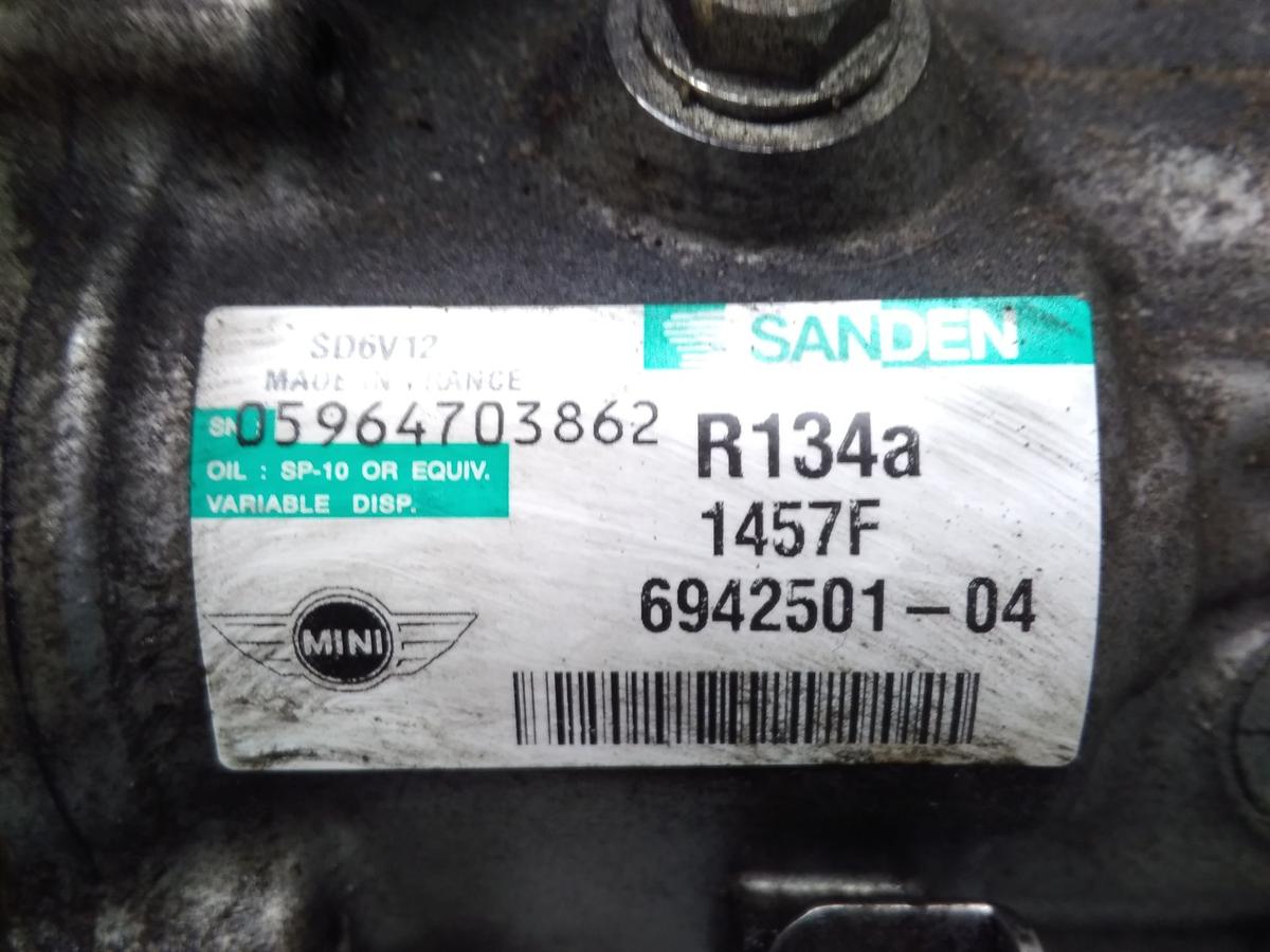 Mini II R56 One original Klimakompressor 1.4 70kw N12B14A Bj.2008