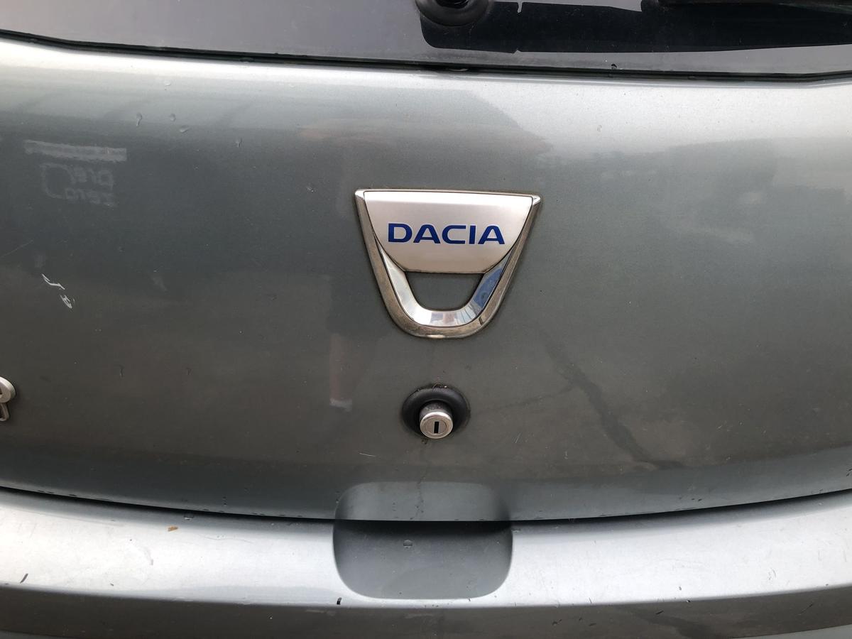 Dacia Sandero BS0 Heckklappe mit Heckscheibe Rohbau TERNZ blau