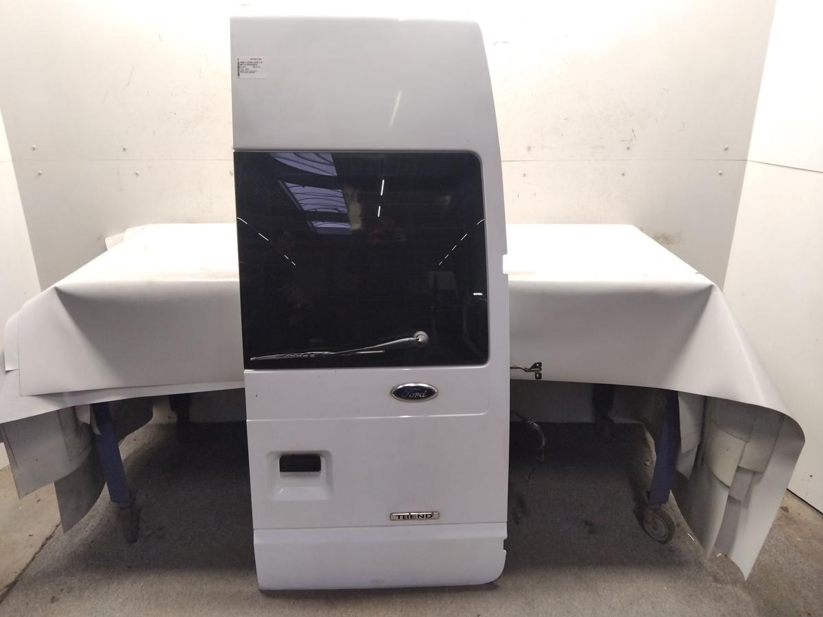 Ford Transit 6 TT9 Heckfl&uuml;gelt&uuml;r Heckt&uuml;r links Bus Mittelhochdach BJ2013 weiss