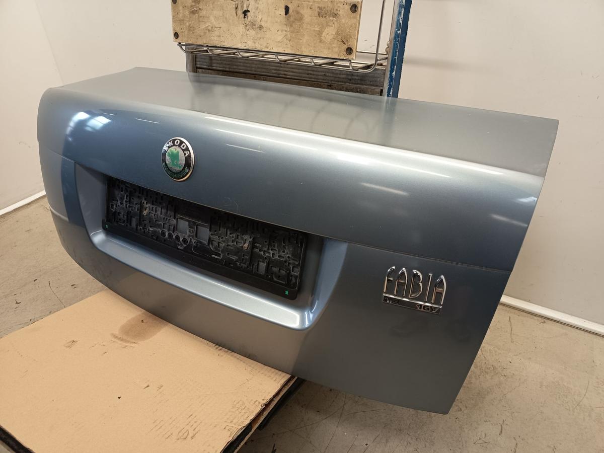 Skoda Fabia 6Y Stufenheck original Heckklappe LF7U Stone Grey Baujahr 2003