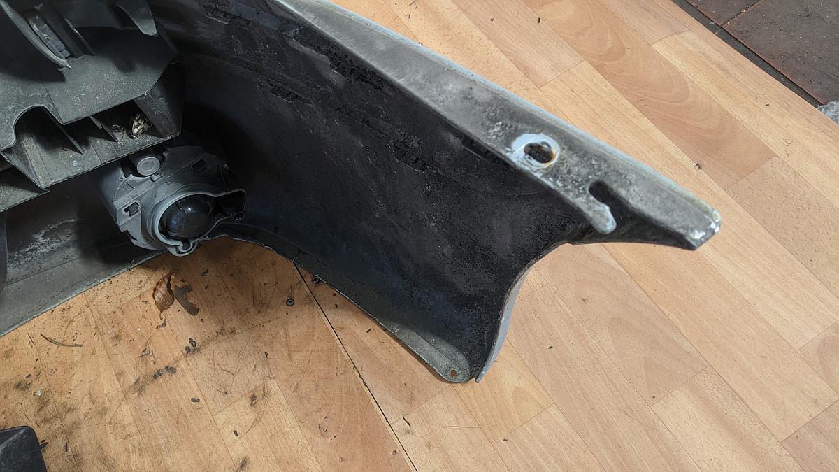 Renault Scenic JA Stossfänger Stoßstange Bumper vorn NSW MV632 Polargrau met