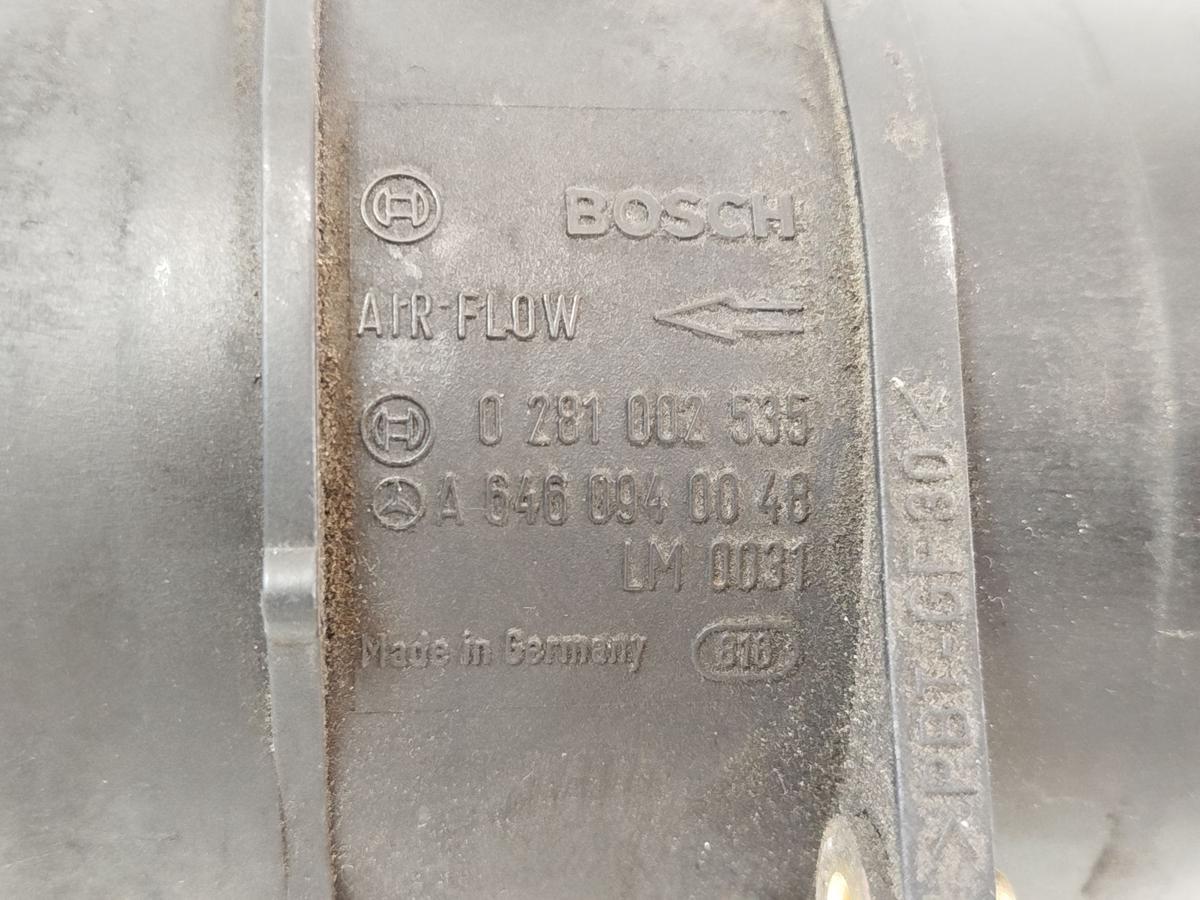 Mercedes E Klasse W211 Luftmengenmesser Luftmassenmesser 220cdi 100kw OEM Bosch