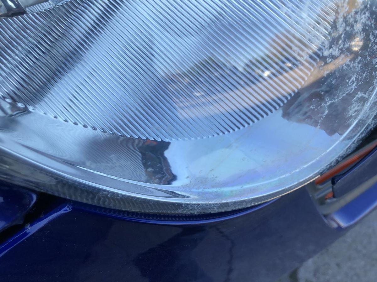 Nissan Micra K12 Scheinwerfer links Frontscheinwerfer Zubehörteil TYC Text lesen