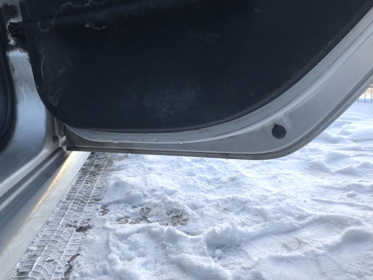 Skoda Fabia 6Y Combi T&uuml;r hinten rechts Rohbau Fondt&uuml;r LF7T Diamant Silber