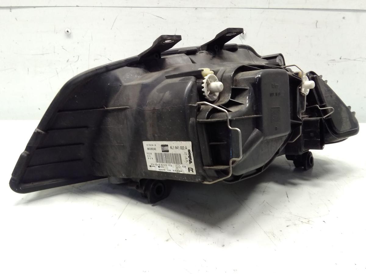 Seat Ibiza 6L orig Scheinwerfer rechts Valeo 6L1941022A Halogen mit LWR BJ2004