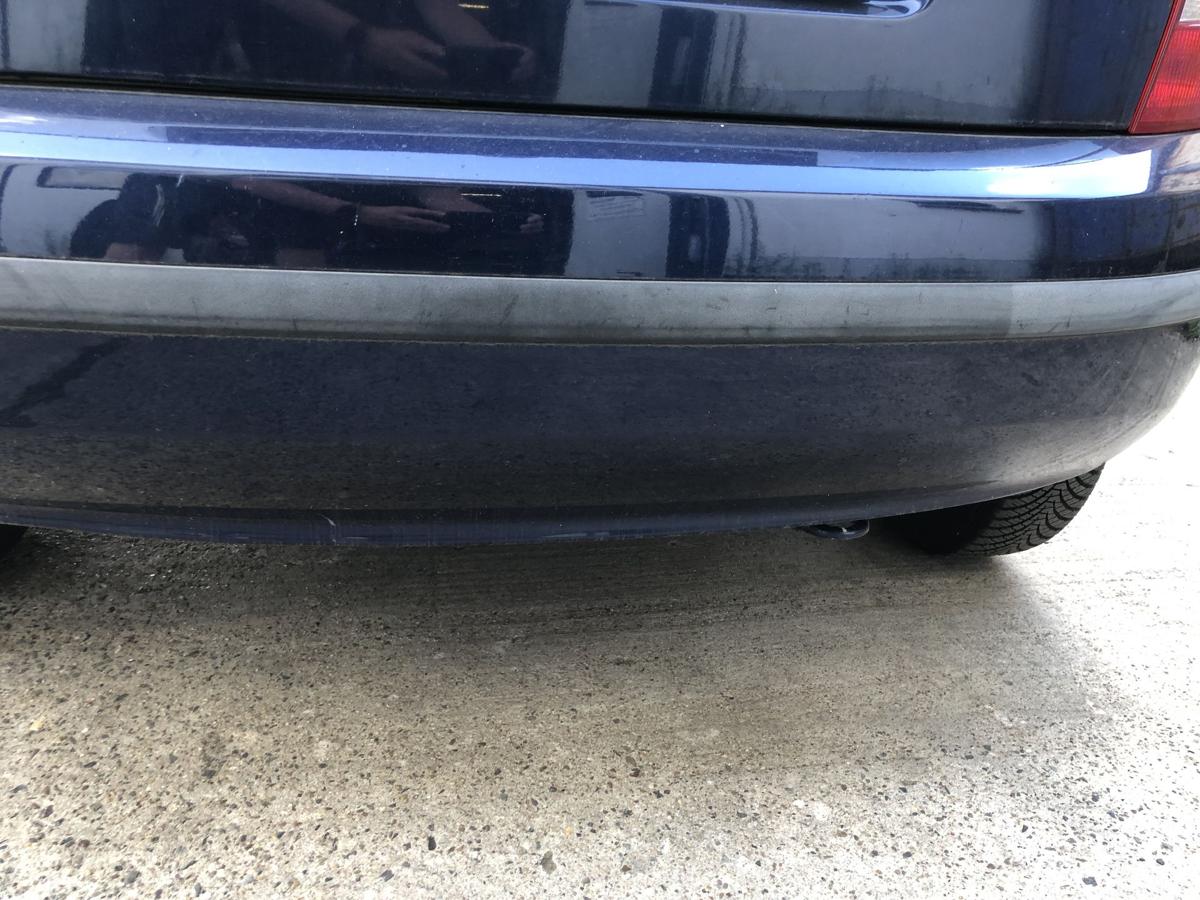 Skoda Fabia 6Y Sto&szlig;f&auml;nger hinten Hecksch&uuml;rze 5-t&uuml;rer LF5U Tiefseeblau Metallic