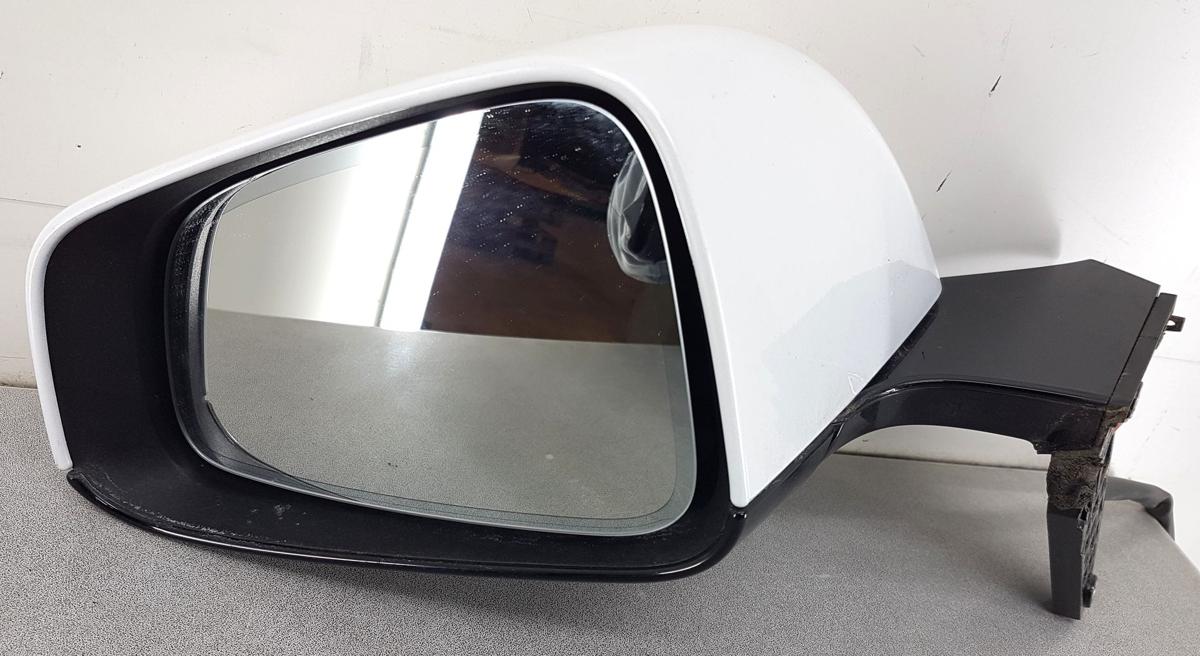 Tesla Model X Au&szlig;enspiegel links in PPSW White Water Pearl Bj2022 elek 13 Pins