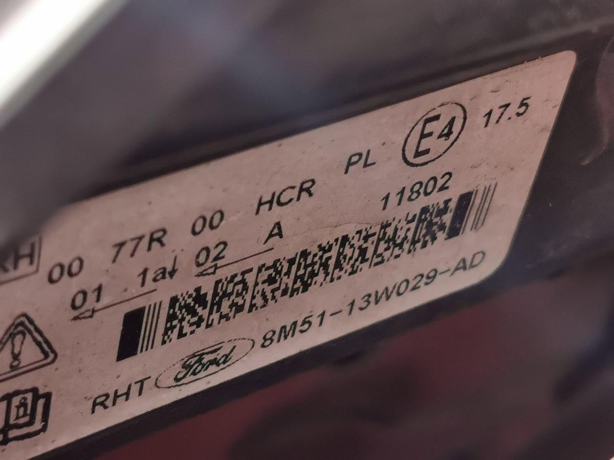 Ford Focus DA3 Scheinwerfer Hauptscheinwerfer Frontscheinwerfer vorn rechts ab07
