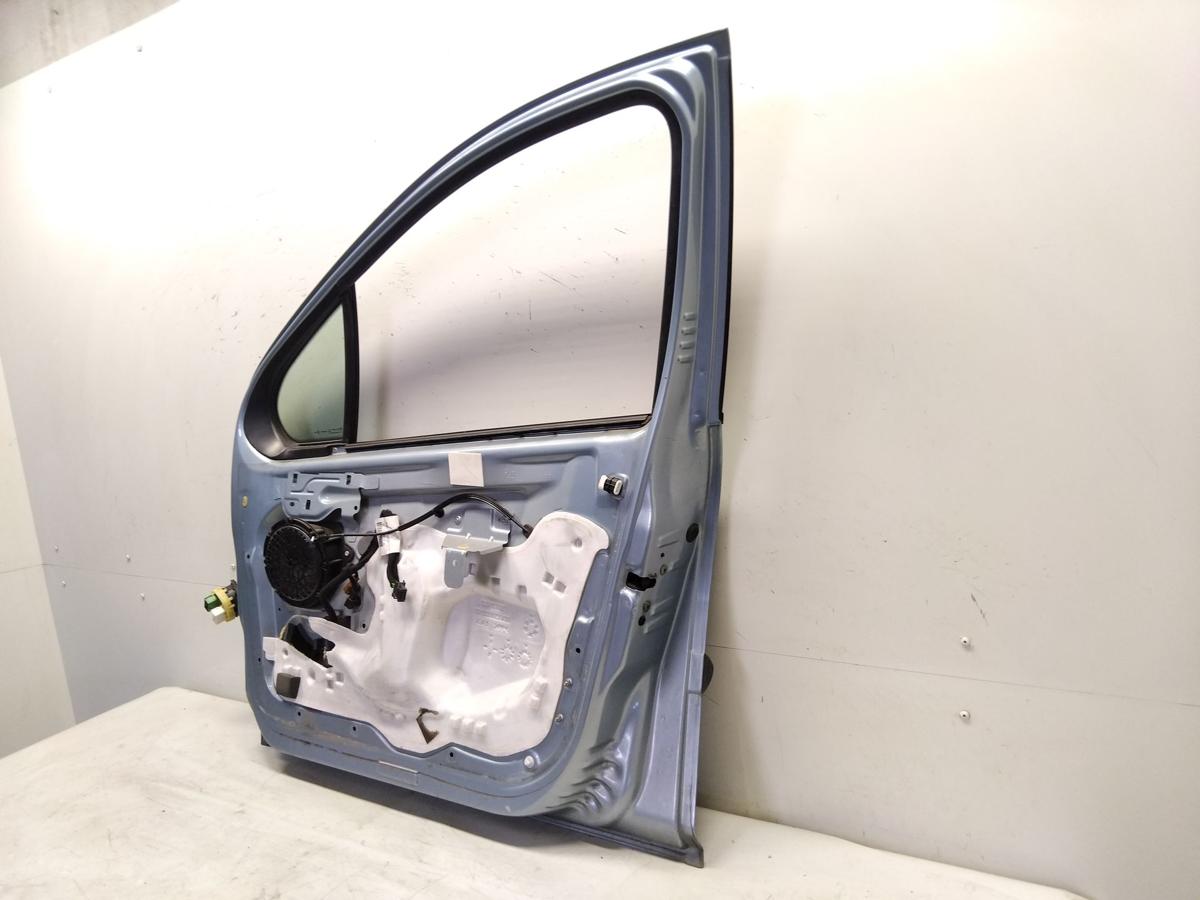 Peugeot 207 T&uuml;r vorn rechts Beifahrert&uuml;r 5-t&uuml;rig KGZ Inari Blau Metallic BJ2010