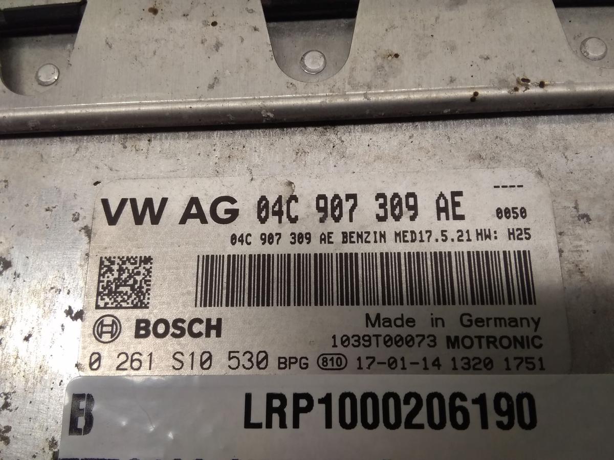 Audi A1 8X Motorsteuerger&auml;t 1.0TFSI 60kw CHZE Bj.2017 04C907309AE 04C906026AK