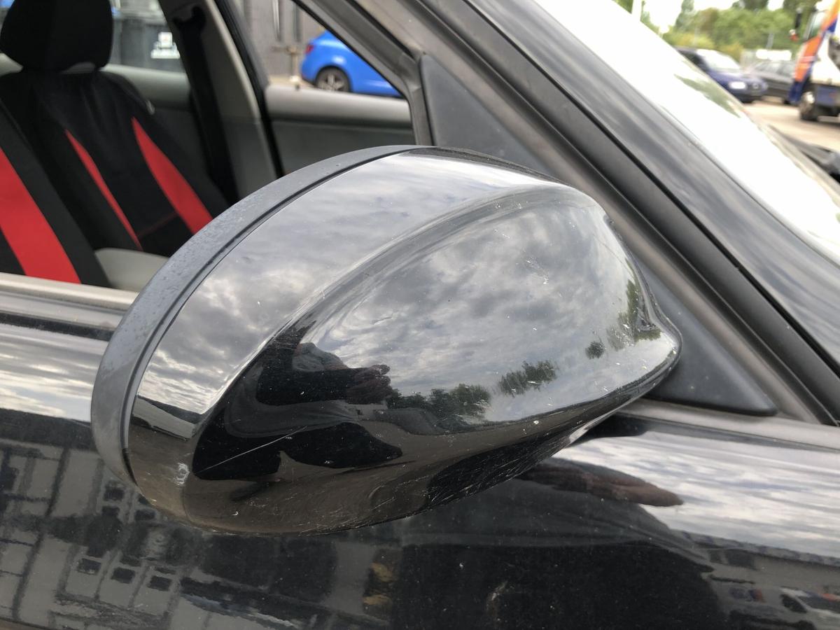 BMW 3er E90 E91 Außenspiegel rechts Seitenspiegel elektrisch schwarz II 668