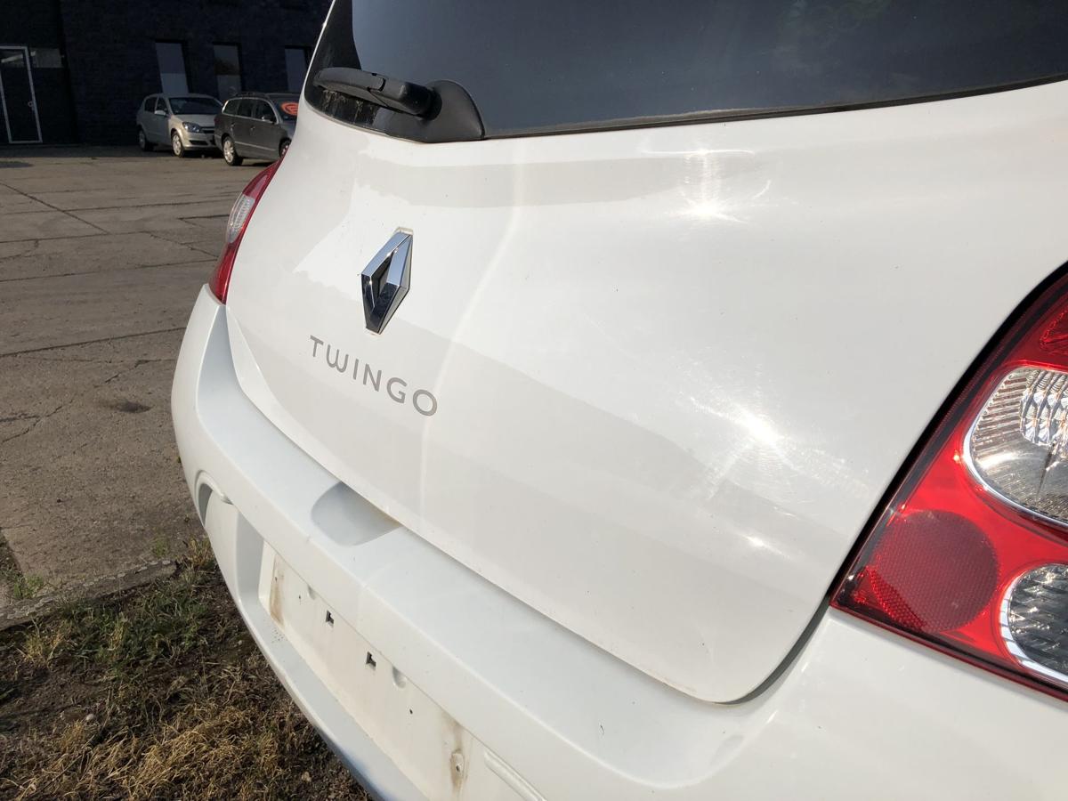 Renault Twingo 2 CN0 Heckklappe Kofferraumklappe Kofferklappe OV369 Ice white