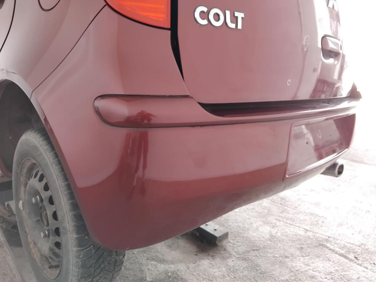 Mitsubishi Colt Z30 orig Sto&szlig;stange Sto&szlig;f&auml;nger hinten 5-T&uuml;rer BJ2006 P14 Rubinrot