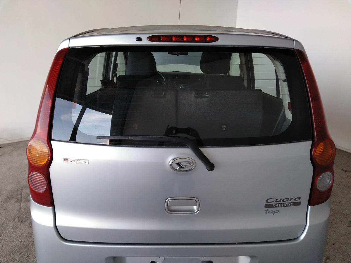 Daihatsu Cuore L276 Heckklappe silber S28 inkl. Heckscheibe Bj.2008