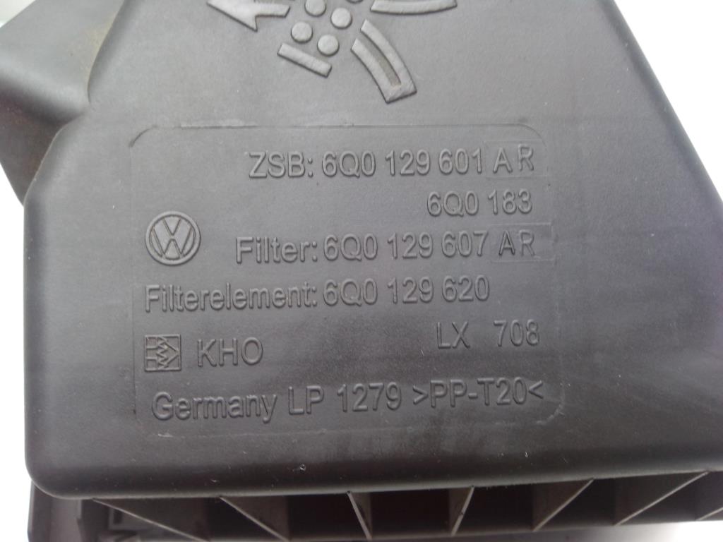 VW Polo 9N3 BJ2007 Luftfilterkasten 6Q0129607AR 1.4TDI 59kw BMS