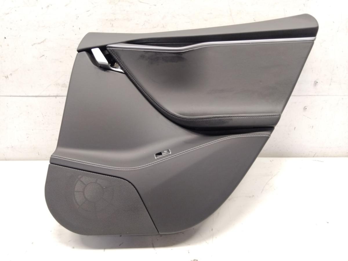 Tesla Model S T&uuml;rverkleidung hinten rechts Premium Kunstleder schwarz Bj.2019