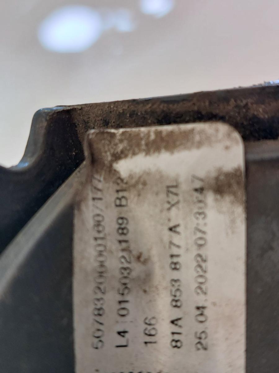 Audi Q2 Typ AG Radlaufblende Verkleidung Radlauf hinten links LY9B schwarz