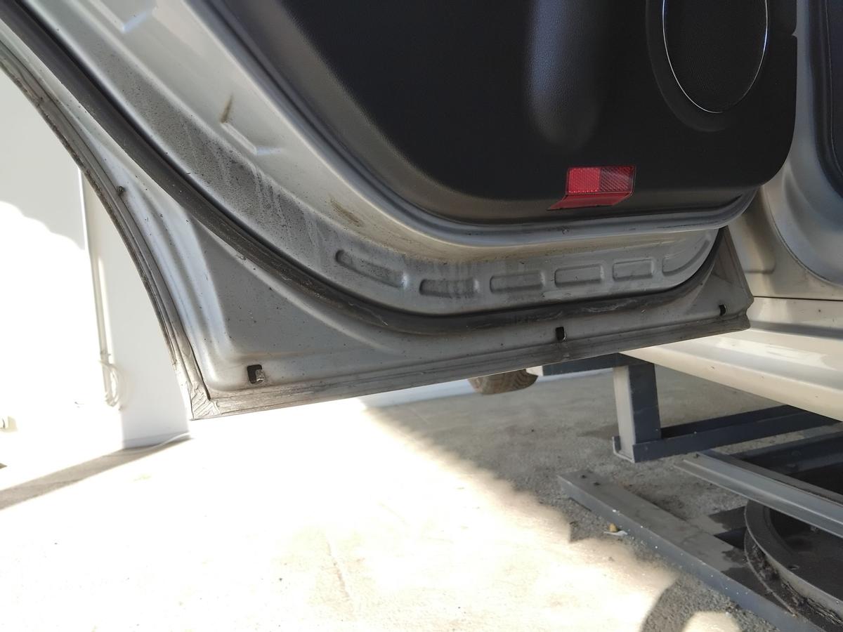 Mercedes A-Klasse W169 Tür hinten links 761 polarsilbermetallic BJ2005