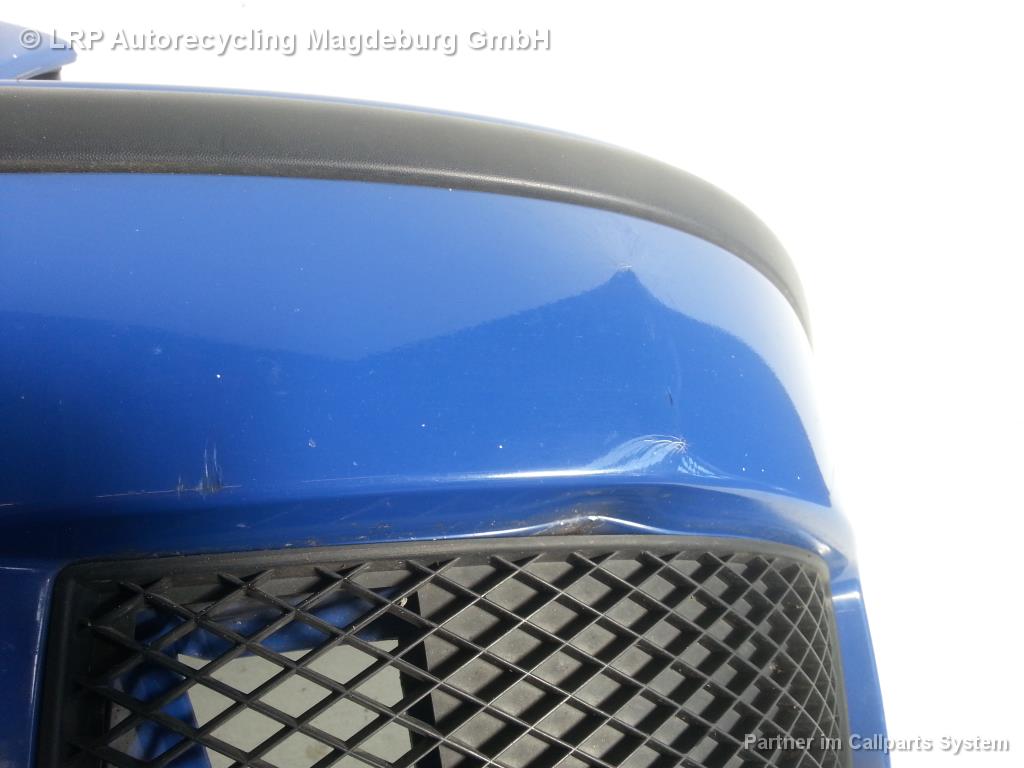 VW Polo 6N2 Stossfänger Stossstange Bumper vorn blau