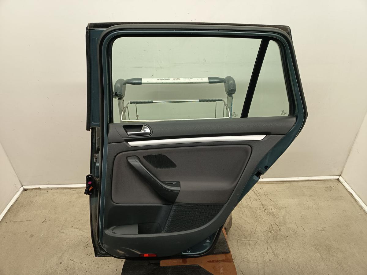 VW Golf V Kombi original T&uuml;r hinten rechts LA6R Gr&uuml;n Baujahr 2008