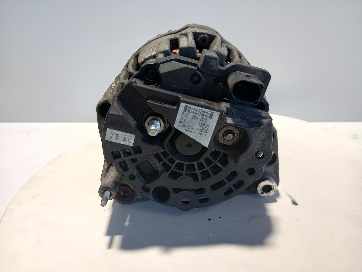 VW Polo 9N orig Lichtmaschine 110A Generator 1,4l 63kW AXU Bj 2004