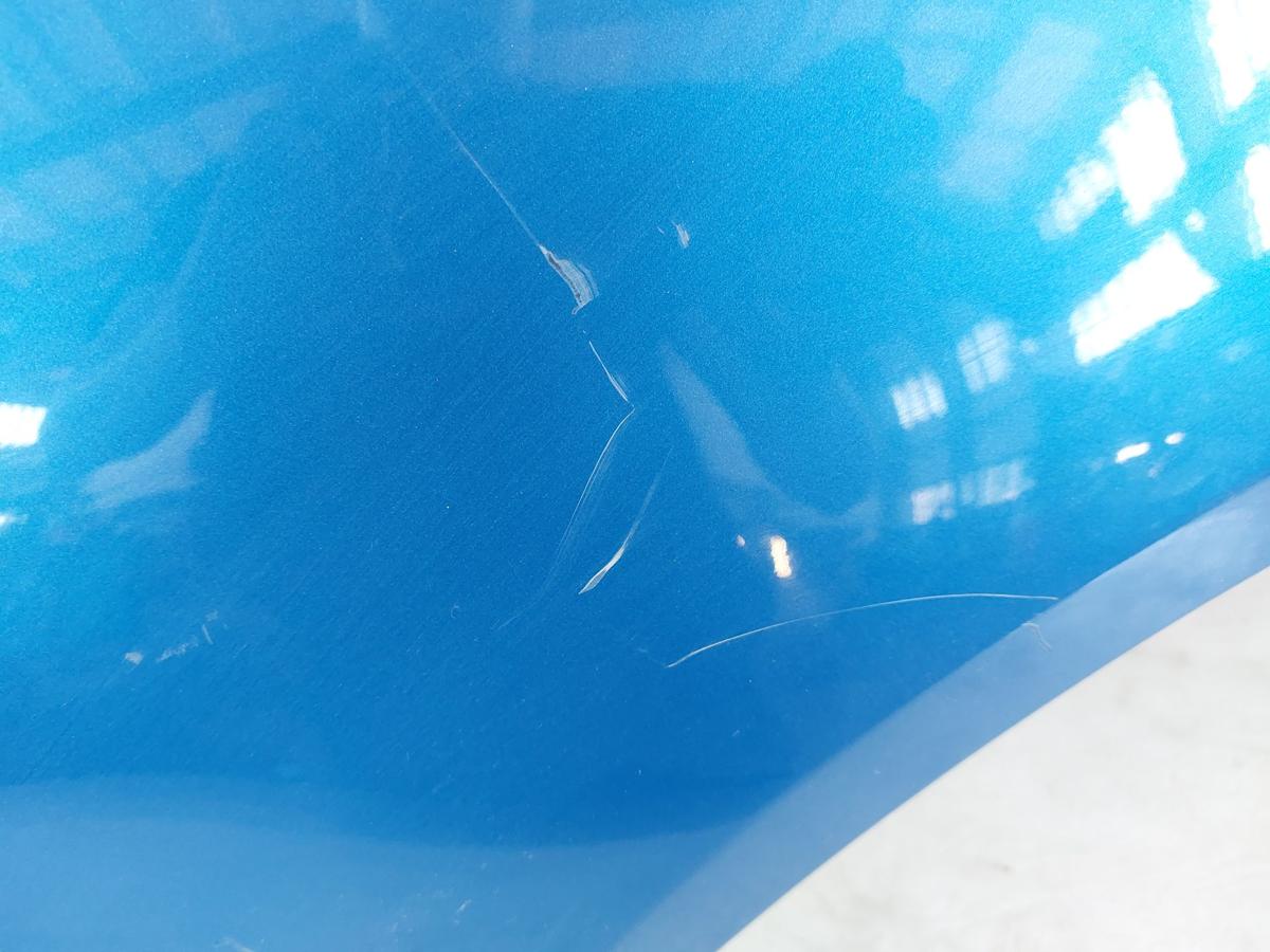 VW Polo 9N1 Kotflügel Fender vorn links LA5M Mercatoblaumetallic Rostpickel