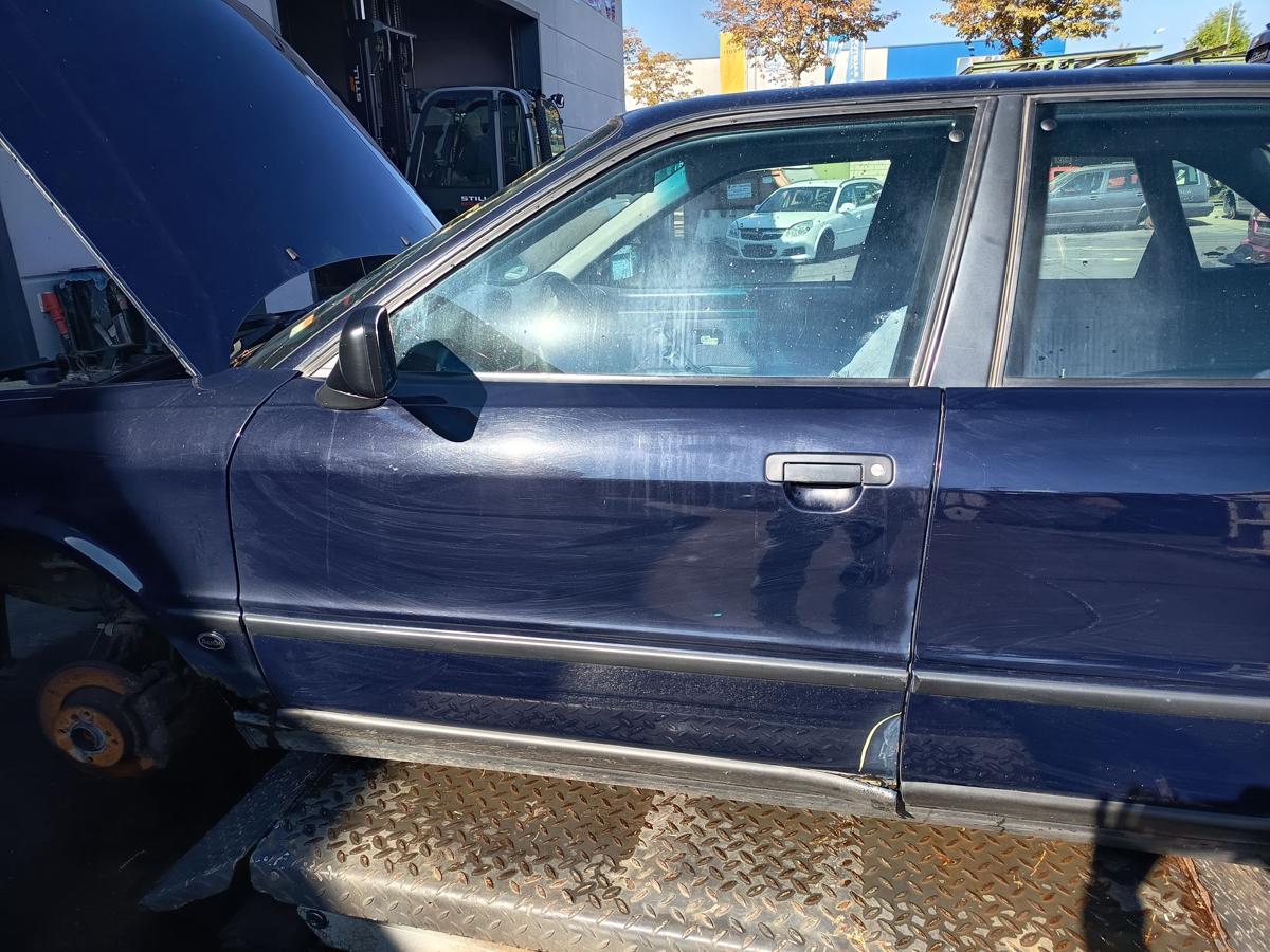 Audi 80 B4 8C original Tür vorn links Fahrer Y5K Brilliantblau Bj 1994