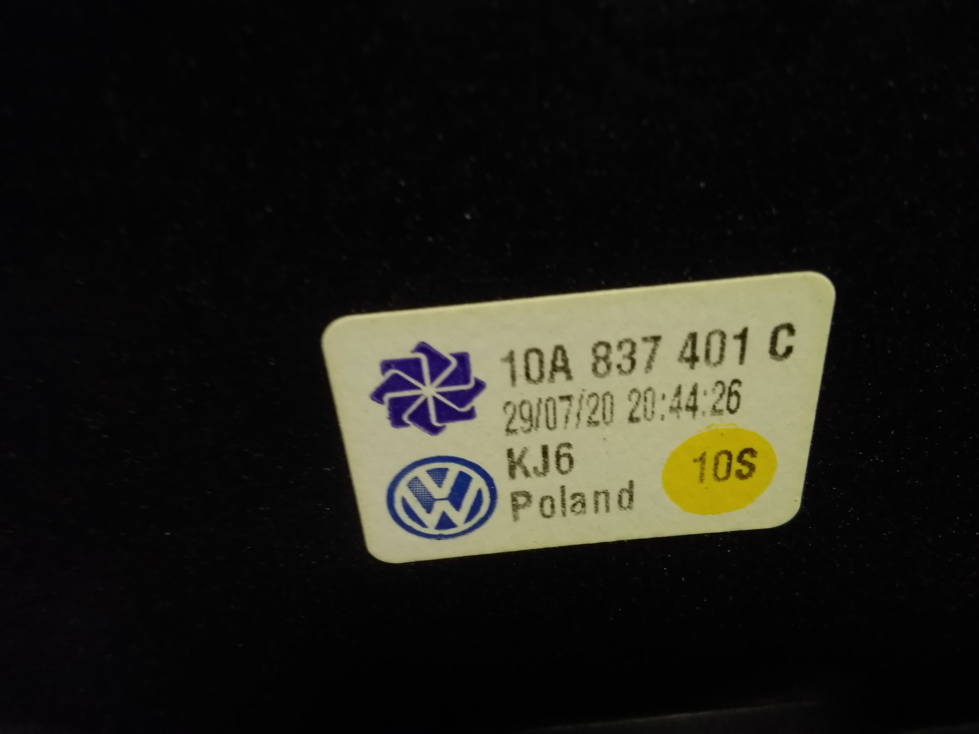 VW ID.3 Bj.2020 original Fensterheber elektrisch vorn links