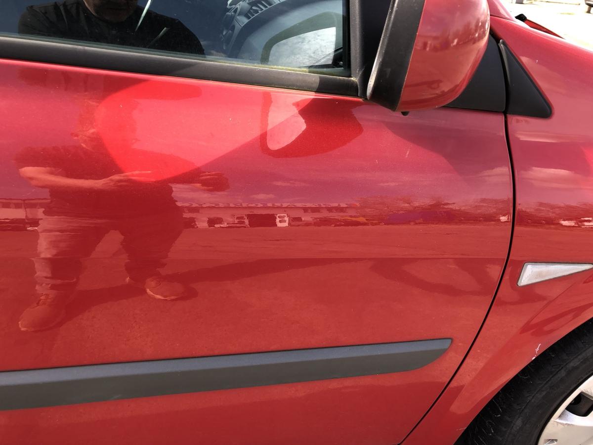 Renault Megane 2 II Grandtour T&uuml;r vorne rechts Beifahrert&uuml;r Rohbau OV727 Rot