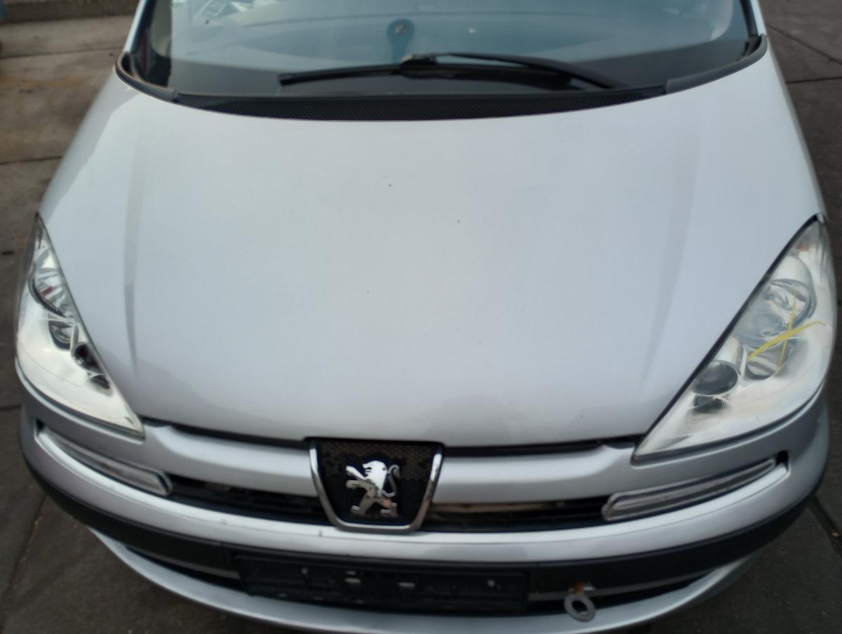 Peugeot 807 orig Motorhaube EZR Aluminium Grau vor Facelift Bj 2005