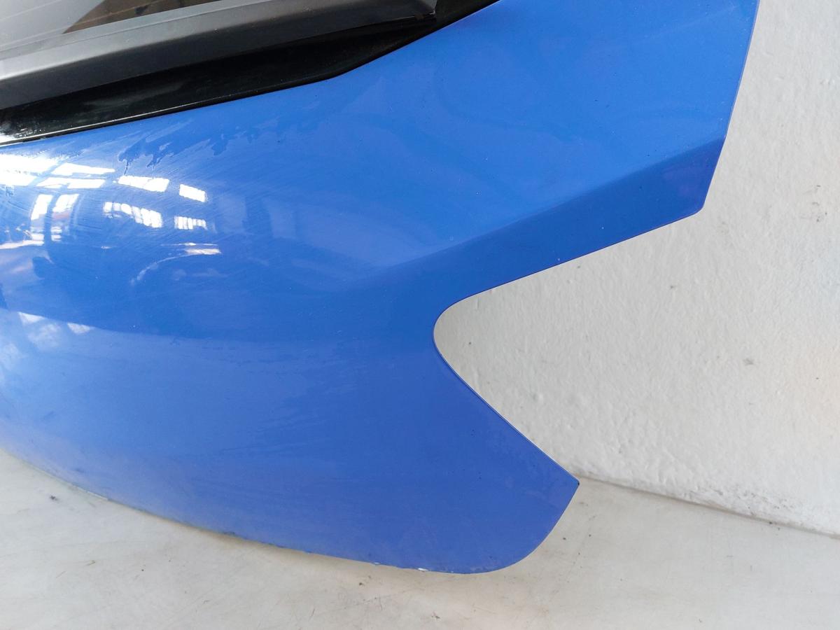 Seat Ibiza 6J Heckklappe Klappe Deckel hinten blau 3trg Rohbau Kofferklappe