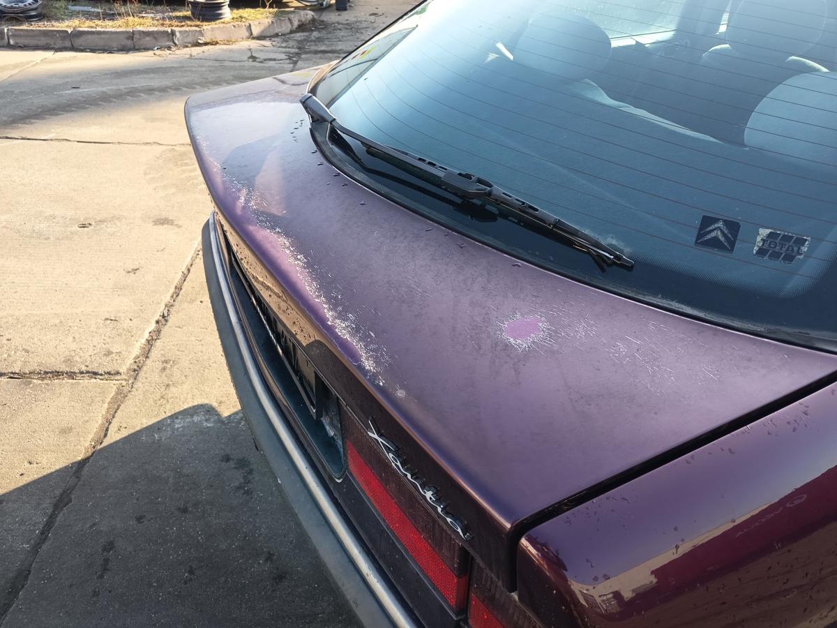 Citroen Xantia X1 Limo original Heckklappe mit Scheibe KJN Impulsionrot Bj 1996