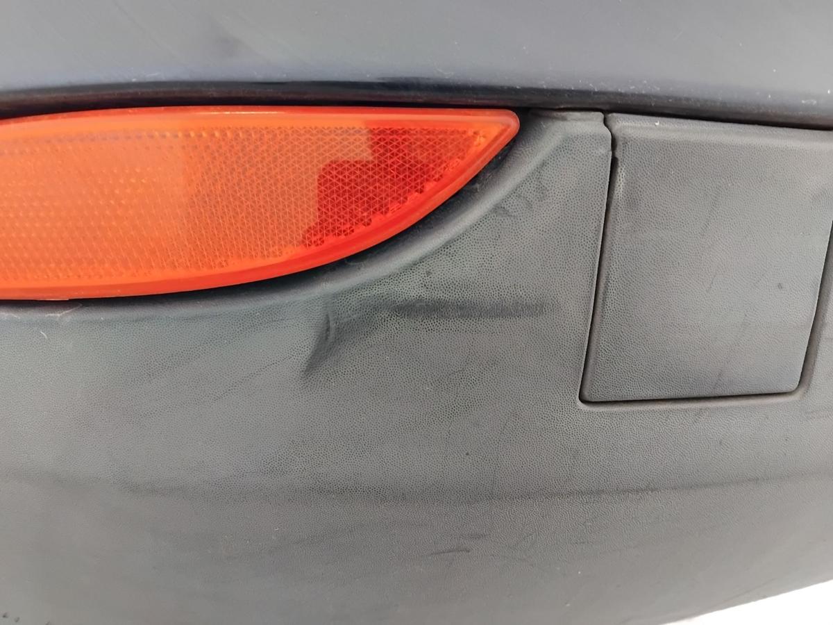 Renault Megane 3 orig Sto&szlig;stange Stossf&auml;nger hinten 5t&uuml;rig Flie&szlig;heck BJ2009 NV472 Bleu Crepuscule