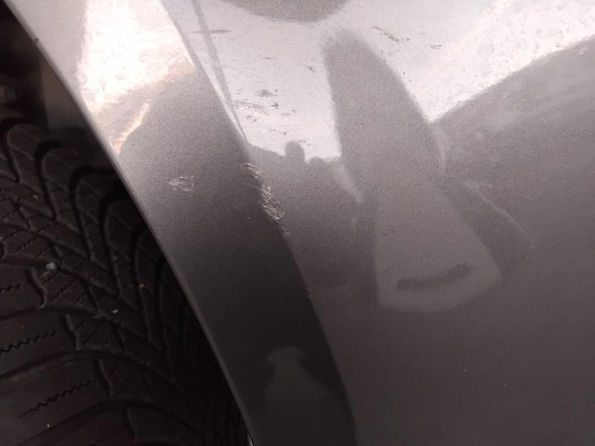 VW Golf Plus 5M original Sto&szlig;stange Sto&szlig;f&auml;nger vorn SRA BJ2006 LA7T unitedgrey