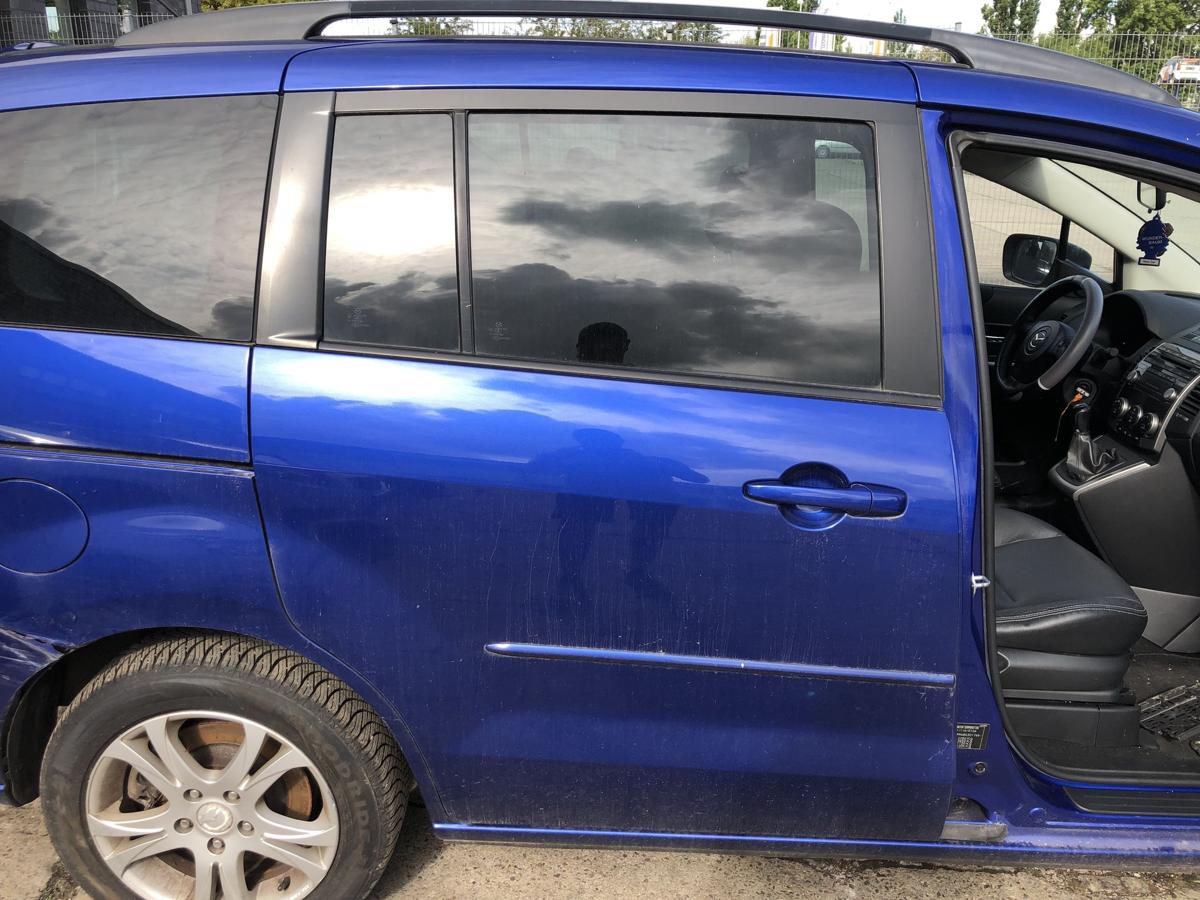 Mazda 5 CR ab 2008 Schiebetür hinten rechts Fondtür Tür Roh 34J Aurora Blue