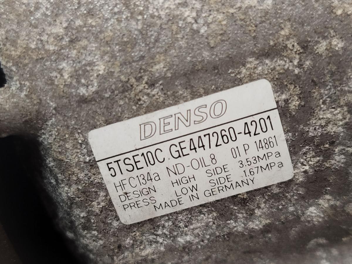 Toyota Yaris XP13 Klimakompressor K&auml;ltemittelkompressor R134a 1.3 73kw 1NRFE