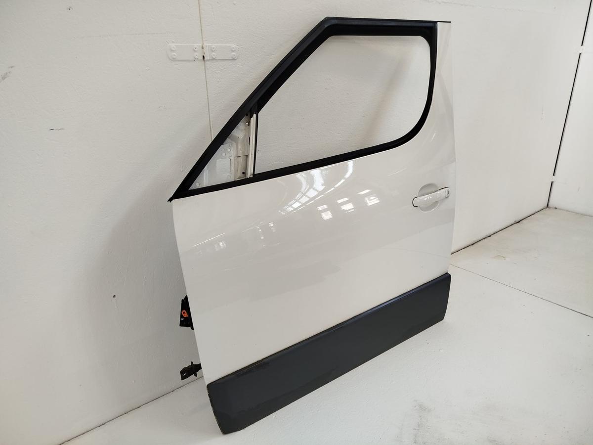 Skoda Roomster Scout 5J Tür vorn links Fahrertür Autotür LF9E candyweiss Rohbau