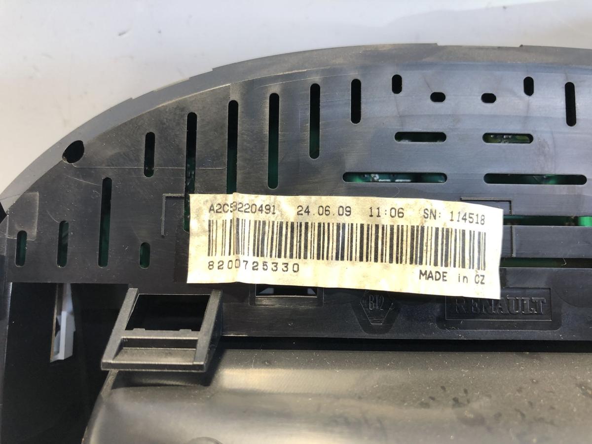 Renault Twingo II orig Kombiinstrument Tacho Steuergerät Benzin Schalter Bj 2009