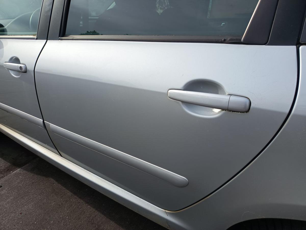 Peugeot 307SW original T&uuml;r hinten links EZR Aluminiumgrau Baujahr 2004