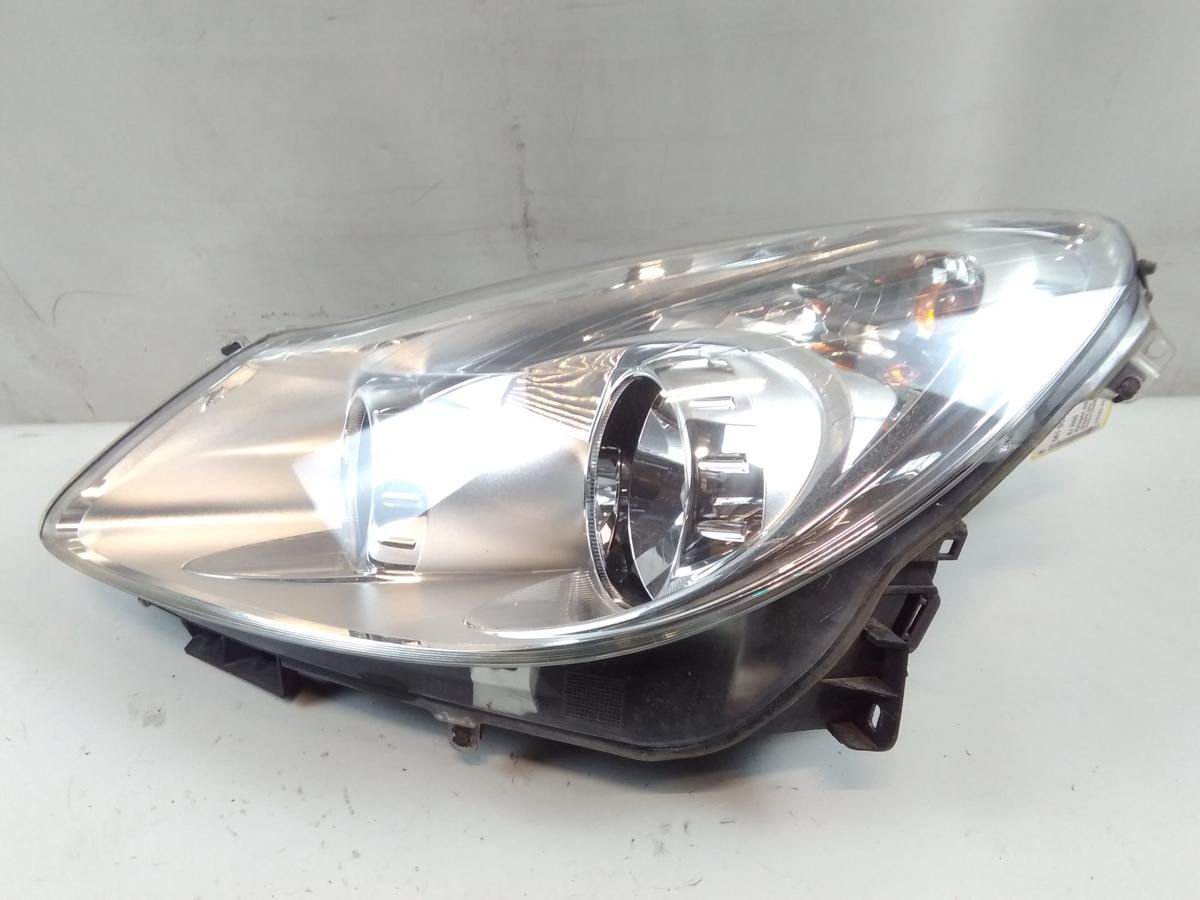 Opel Corsa D original Scheinwerfer links chrom Halogen mit LWR BJ2006