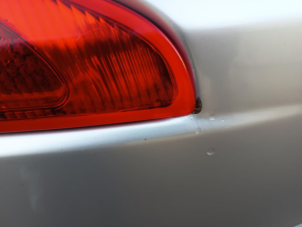 Mitsubishi Colt Z30 original Heckklappe mit Scheibe A50 Pure silver Bj 2005