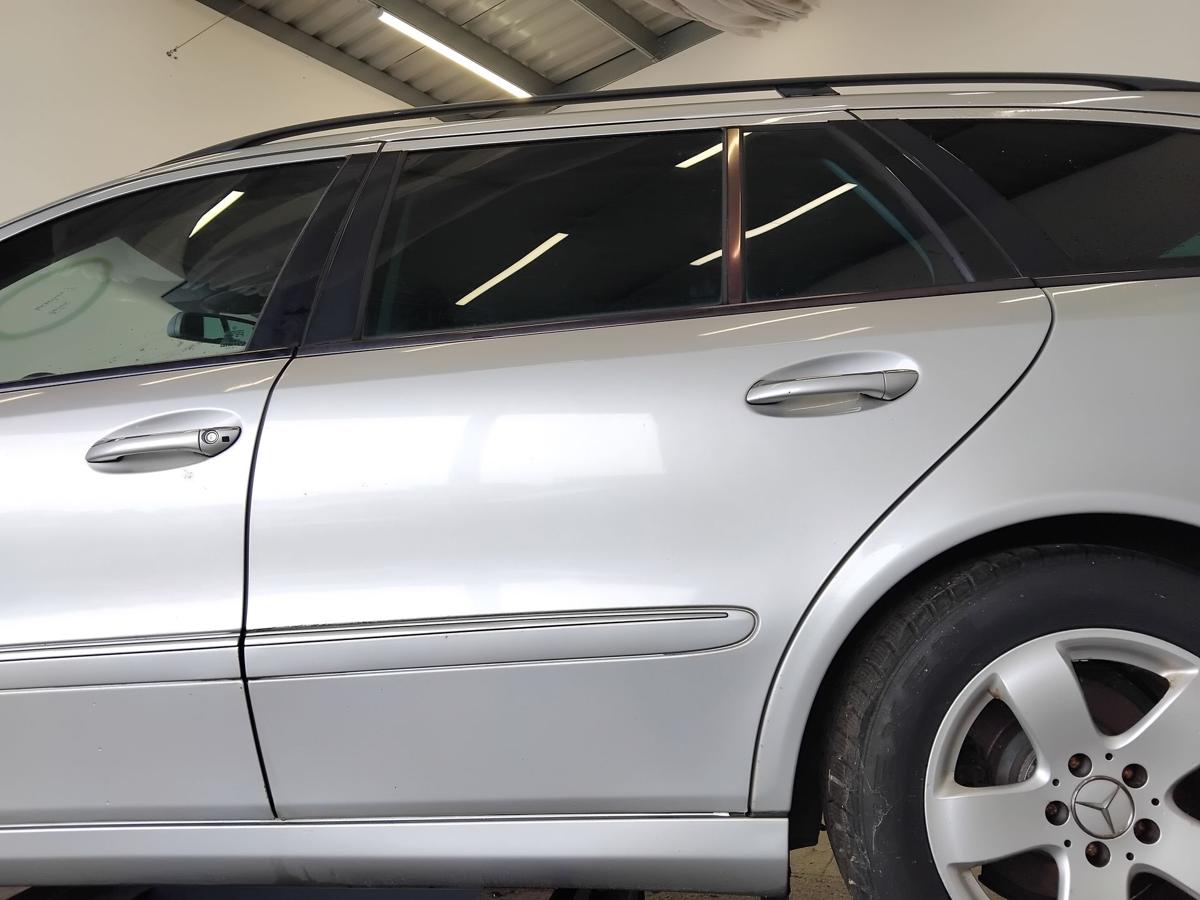 Mercedes E-Klasse Kombi S211 T&uuml;r hinten links C744 brillantsilber BJ2004