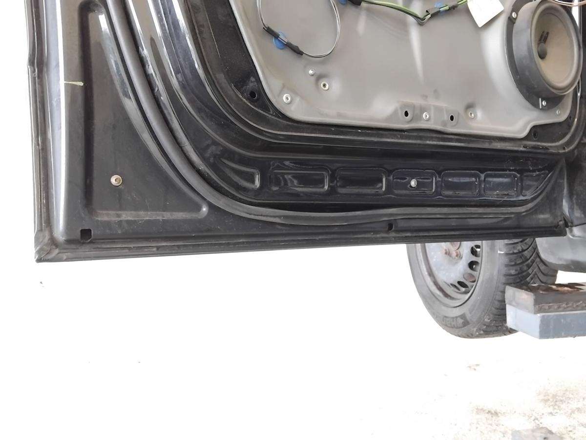 Mercedes A-Klasse W169 Tür vorn links Fahrertür 5-türig BJ2005 160 Tropenschwarzmetallic