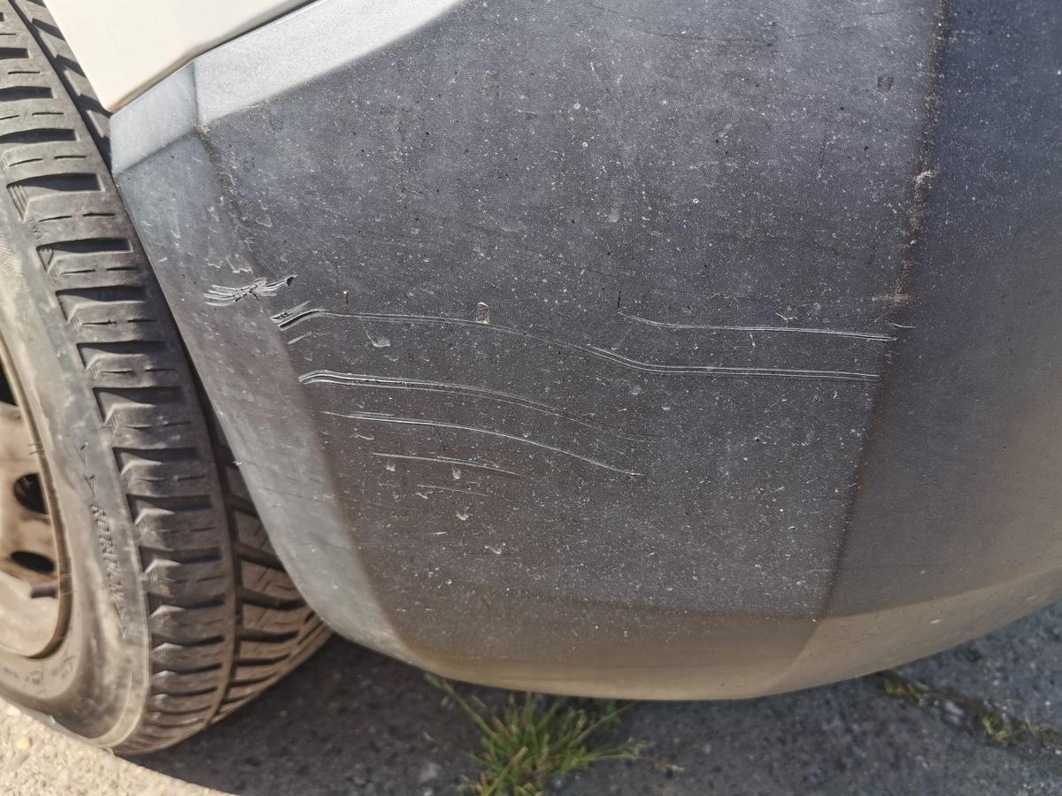 Peugeot Bipper A Stossfänger Stossstange Bumper vorn teillack EWP WEISS BANQUISE