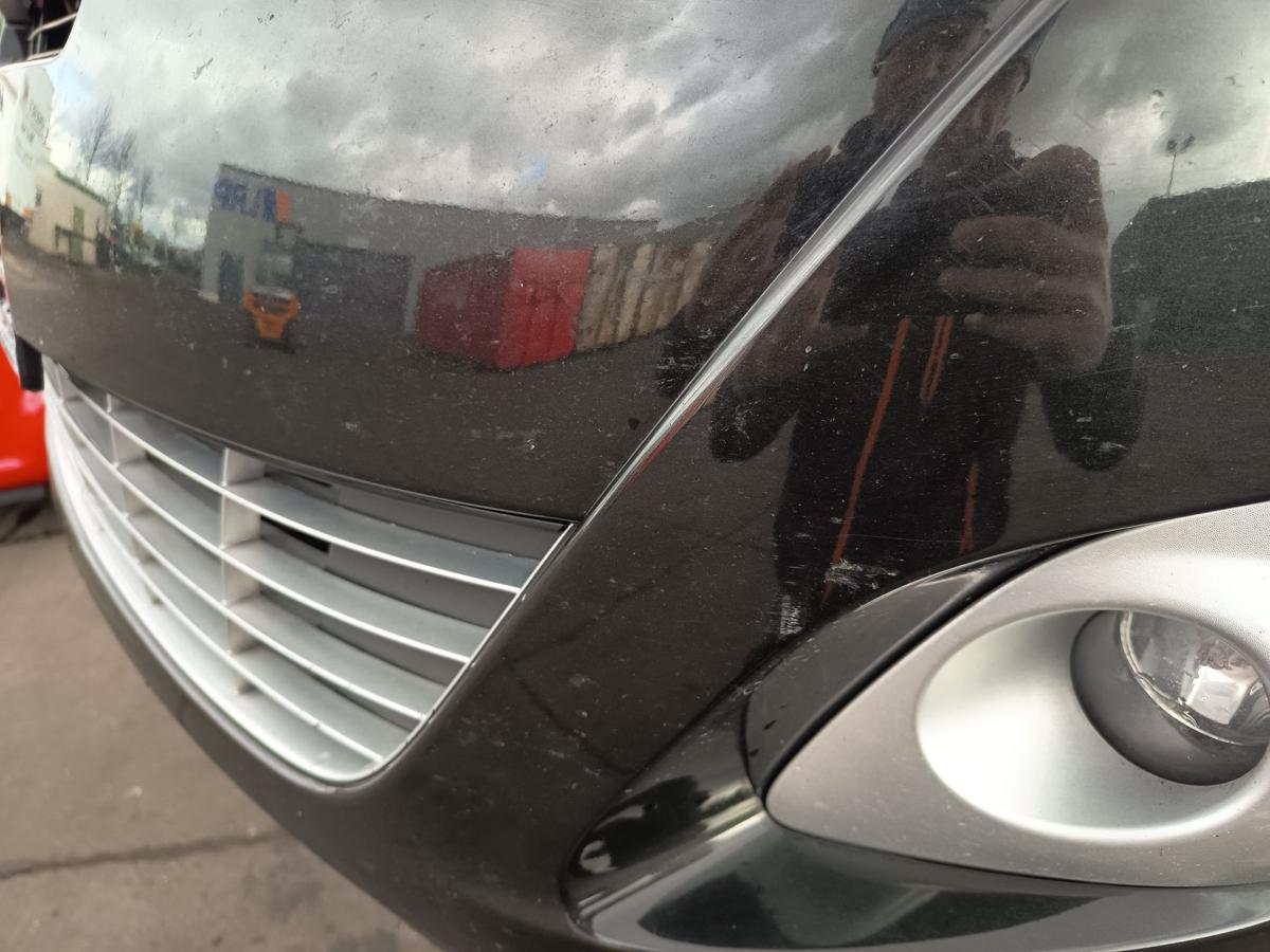 Renault Grand Scenic 3 orig Sto&szlig;stange F&auml;nger vorn Front 676 Perlschwarz Bj 2009