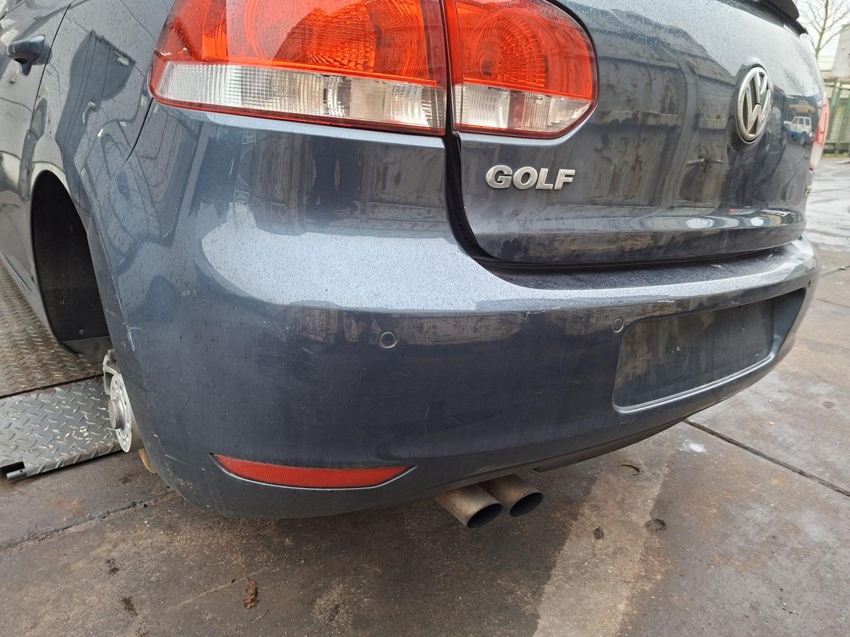 Golf VI Bj 2009 orig Sto&szlig;f&auml;nger Sto&szlig;stange hinten mit PDC LC5F Blue Graphit Perl