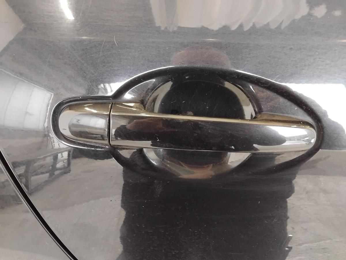 Toyota Auris E15 original Tür hinten rechts BJ2008 5-türig 209 Night Sky Black Perleffekt
